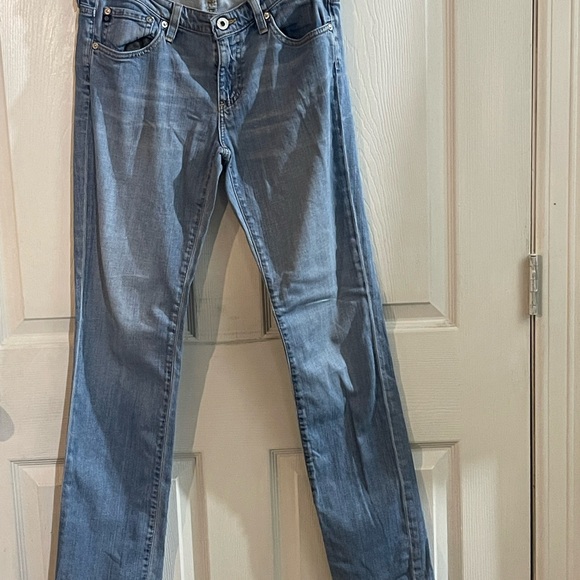 AG Adriano Goldschmied Classic Indigo Straight Jeans - Picture 2 of 11